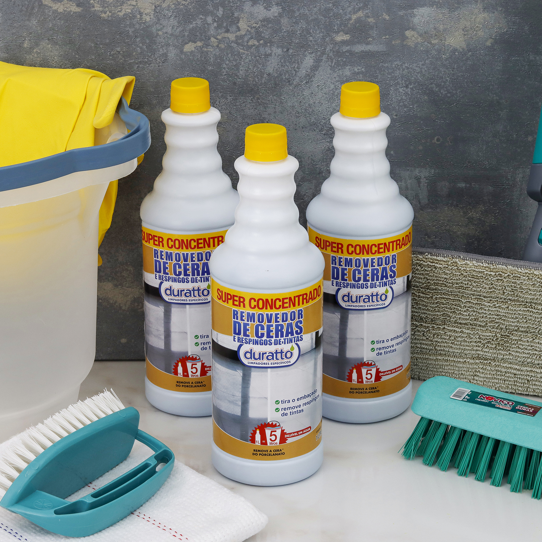 Duratto removedor de ceras e respingos de tintas 1L - Imagem 2
