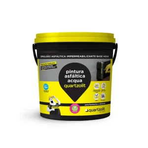 Impermeabilizante pintura asfáltica acqua quartzolit