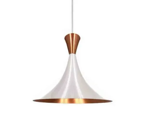 Pendente Xangai 24X23 - Bco/Cob - 9714 Nobre