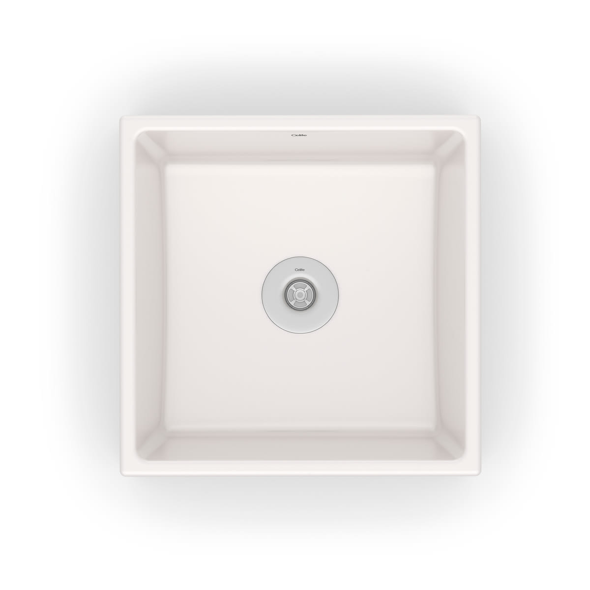 Cuba de Apoio Basic Quadrada Q5 Celite - Imagem 3