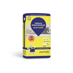 Impermeabilizante reboco impermeável quartzolit