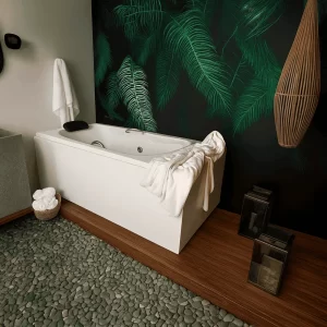 Aquaplás Banheira Nautilus Cril 1,70x0,80 Branca