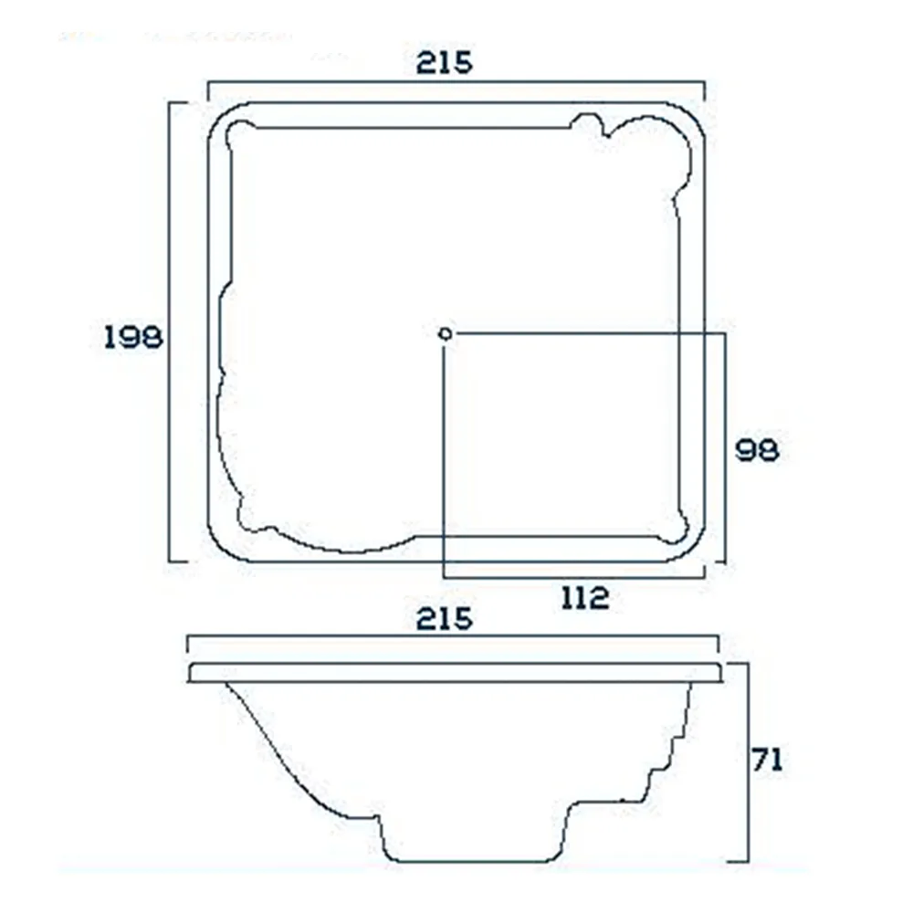 Aquaplás SPA Barcelona Basic 2,15x1,98 Branca - Imagem 3