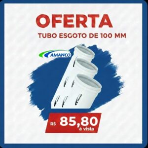 A Amanco tubo esgoto de 100 mm