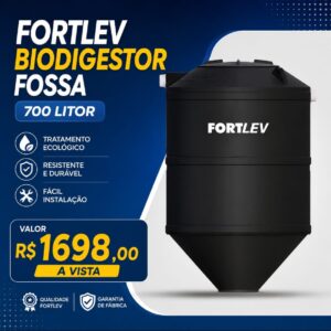 A Fossa Séptica 700 L de esgoto por dia Fortlev