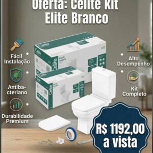 Celite kit bacia c/cxa elite