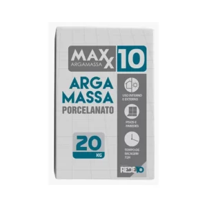 Argamassa para Porcelanto Interna 20kg - Maxx10