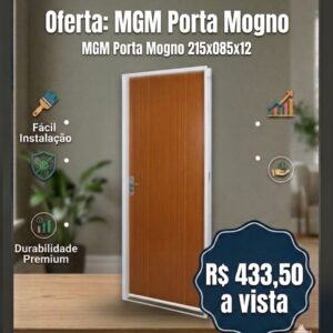 MGM Porta 215X85X12 Mogno Batente Bca