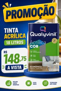 Qualyvinil Tinta Acrílica Interna 18 L