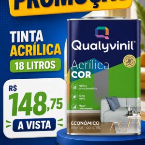 Qualyvinil Tinta Acrílica Interna 18 L
