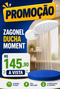 Zagonel Ducha Moment Eletrônica