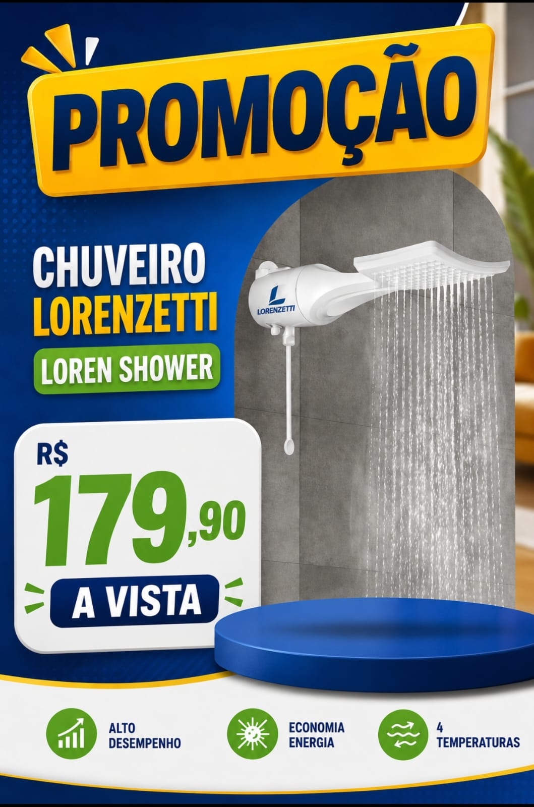 Lorenzetti Chuveiro Loren Shower