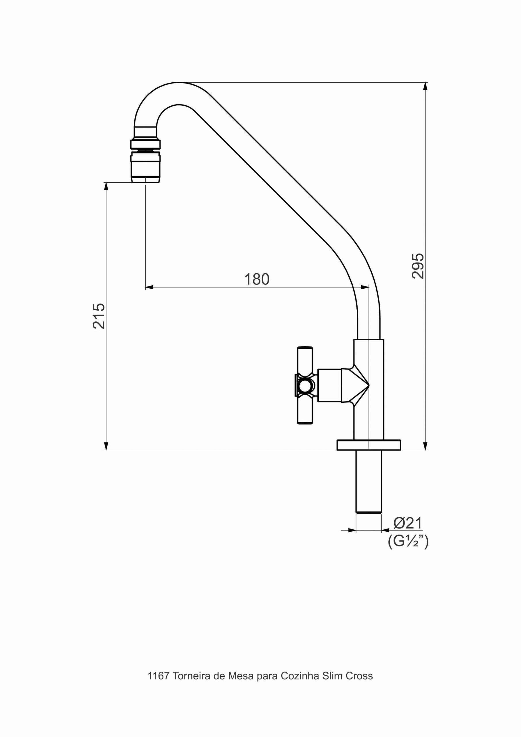 Perflex torneira 1167 C37 - Imagem 2