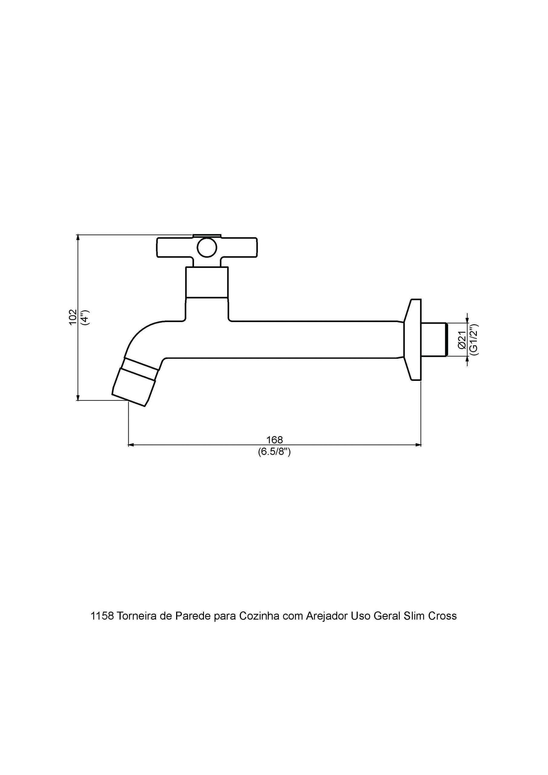 Perflex torneira 1158 C37 - Imagem 2